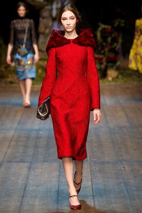 Dolce And Gabbana Fall 2014 Ready To Wear Fashion Show Fashion Winter