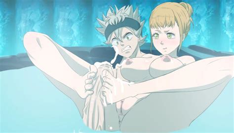 Mimosa Vermillion Make Asta Cum With Her Footjob By The Amazing Gambit