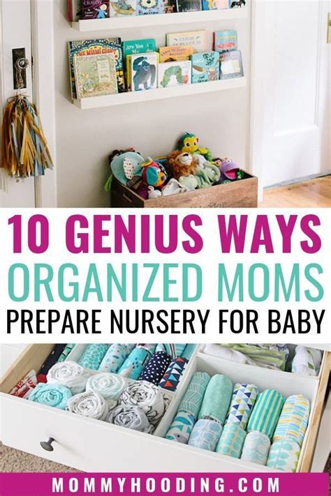 10 Clever Nursery Organization Ideas Mommyhooding Baby Dresser