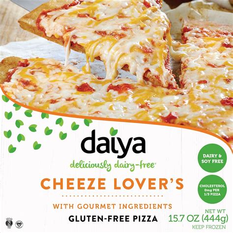 Plant Based Cheeze Lovers Pizza Daiya Foods Deliciously Dairy Free Dairy Free Pizza Tasty