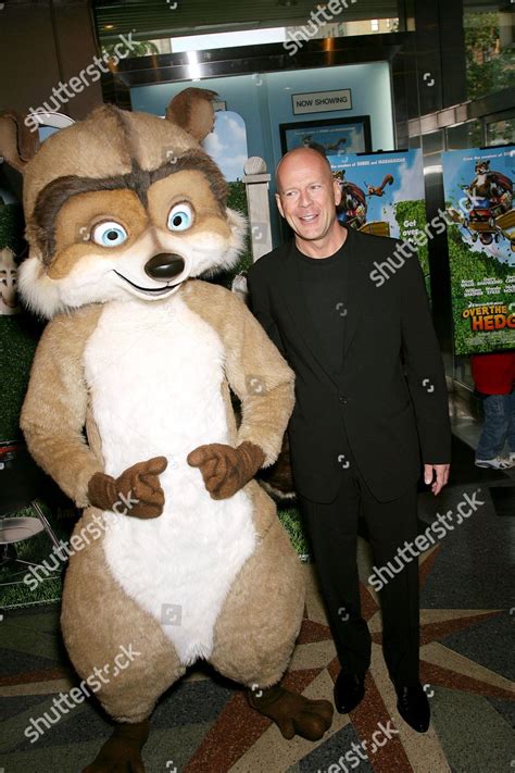 Rj Raccoon Bruce Willis Editorial Stock Photo Stock Image Shutterstock