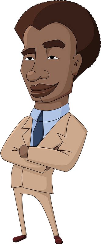 African American Businessman Clipart Free Download Transparent Png