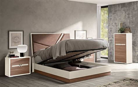 Made In Italy Wood Designer Bedroom Furniture Sets With Optional