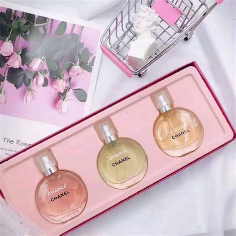 Shop Chanel Chance Perfume Gift Set For Women At Iluxem This
