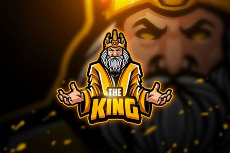 King Mascot And Esport Logo