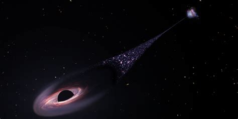 Hubble Captures Runaway Supermassive Black Hole See Images