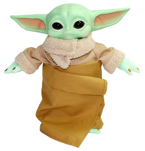 Star Wars Life Size Baby Yoda Grogu Ltd Edition Talking Plush Get Retro