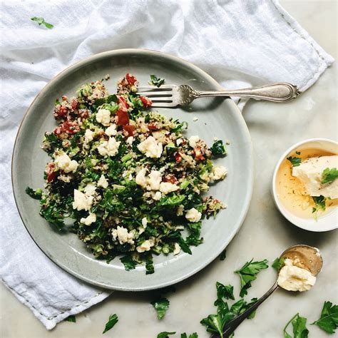 Quick Quinoa Salad With Goats Cheese And Cranberries The Healthy Hunter