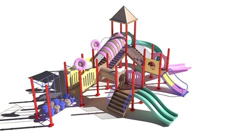 Playground Exterior 3d Turbosquid 1600461