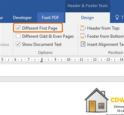 How To Have Different Headers Or Footers In The Same Document Ms Word
