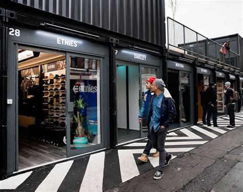 Etnies Opens At Boxpark Pop Up Mall London England Pop Up London