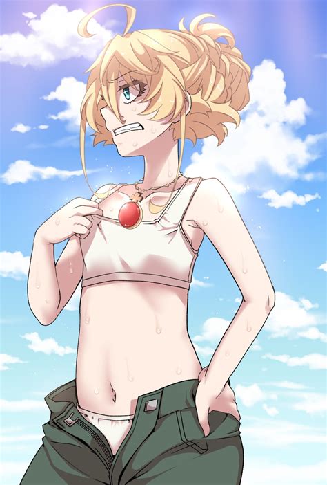 Hal Goshujinomocha Tanya Degurechaff Youjo Senki Highres 1girl