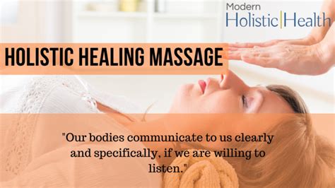 Types Of Massage And Their Benefits Modern Holistic Health