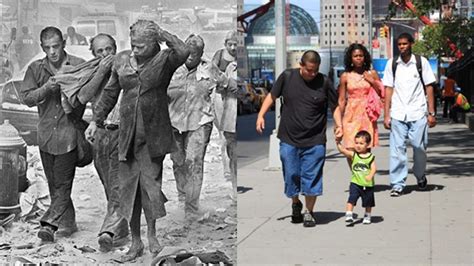 Remembering 911 Dramatic Before And After Images Ctv News