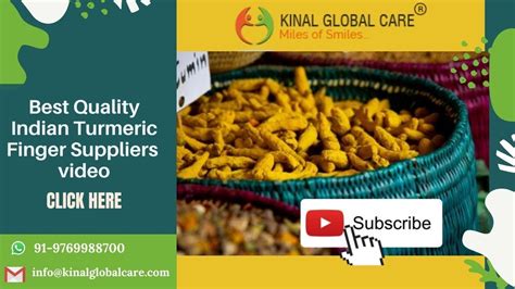 Indian Turmeric Finger Suppliers YouTube