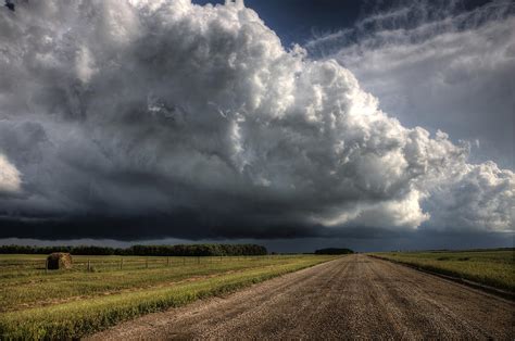 Prairie Storm Clouds Photograph By Mark Duffy