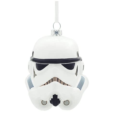 Hallmark Blown Glass Hanging Ornament Star Wars Stormtrooper