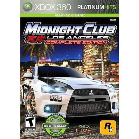 Midnight Club Los Angeles Complete Edition Xbox 360 Game For Sale