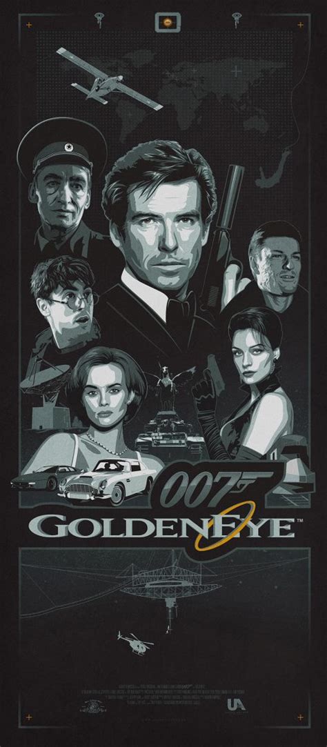 007 Goldeneye Poster Jasonpooley Posterspy