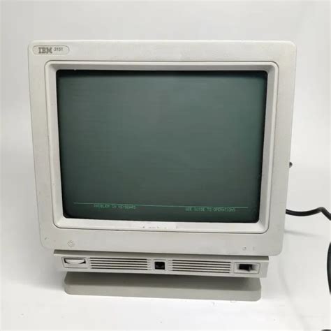 Vintage Ibm Type Crt Terminal Monitor P N F