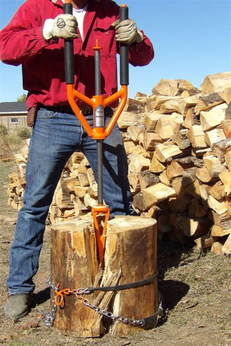 Good N Useful Splitz All Split Knotty Log Firewood Wood Splitter Tool