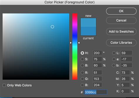 Photoshop Tips How To Use The Color Picker Tool