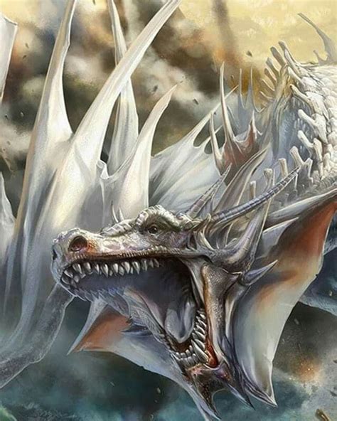 Pin By Rickey Long On Dragons Fantasy Dragon White Dragon Dragon