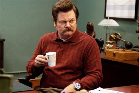 Ron Swanson Is A Feminist Says Parks And Recreation’s Nick Offerman Radio Times