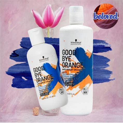 Schwarzkopf Good Bye Orange Shampoo 3001000 Ml แชมพูฆ่าเม็ดสีส้ม