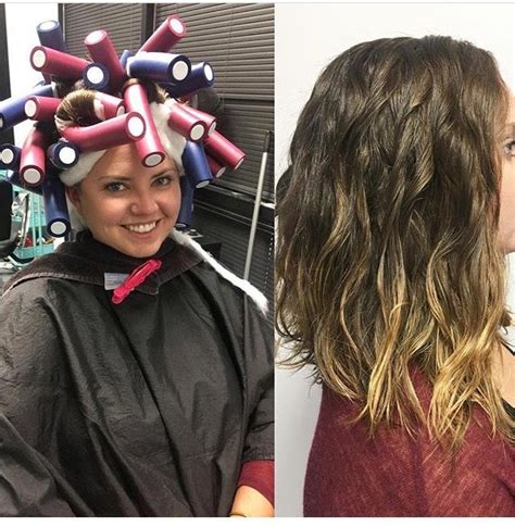 Beach Wave Perm Before And After Perm Wave Perm Permed