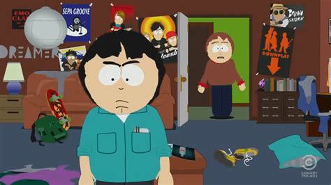 wow randy without a mustache looks like another person r southpark