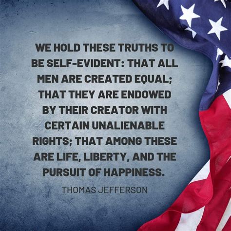 Thomas Jefferson Quote Life Liberty And Pursuit Of Happiness
