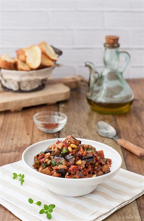 Deliciosa receta para toda la familia. Caponata Siciliana | Cocina tradicional, Comida étnica ...
