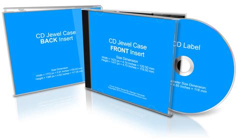 Free jewel case template for mac. CD Jewel Case Mockup | Cover Actions Premium | Mockup PSD ...