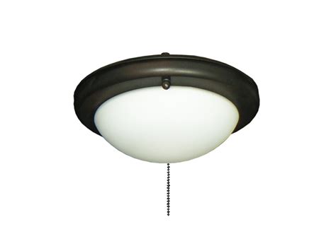 Ceiling fan light repair, you can totally save $90 in 10 minutes. Ceiling Fan Low Profile Light in White Glass #162 | Dan's ...
