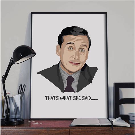 Michael Scott Poster The Office Print The Office Poster