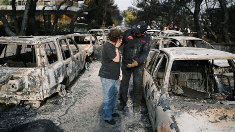 Dozens Killed As They Tried To Flee Wildfire At Greek Resort Nbc News