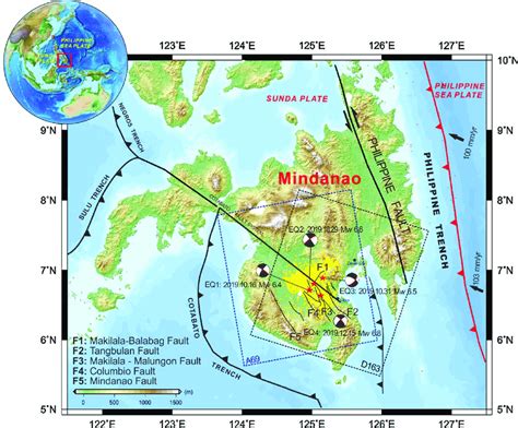 Phivolcs Map Of Active Faults And Trenches Newly Discovered Fault