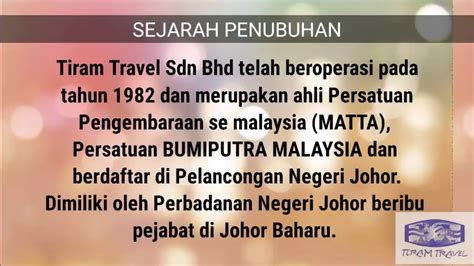 Belanda tiba di indonesia tepatnya di pelabuhan banten melalui selat sunda pada tahun 1596. Latar Belakang Ofiice Tiram Travel Seberang Jaya - YouTube
