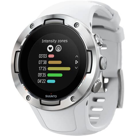 Suunto 5 Gps Sports Smartwatch White Ss050300000 Bandh Photo