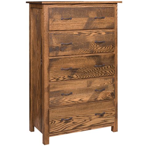 Lawrence Amish Chest Of Drawers Mission Bedroom Cabinfield