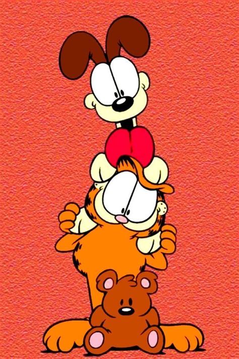 Odie Garfield And Pooky Garfield Cartoon Garfield And Odie