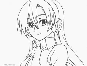 printable anime coloring pages  kids