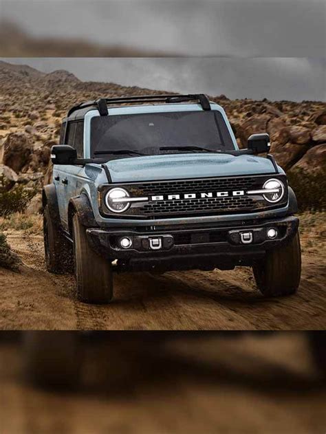 Indias First Ford Bronco 4 Door Suv Spotted In India