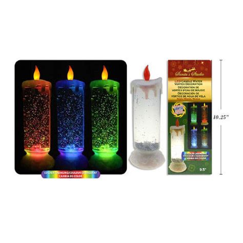 Color Changing Glitter Vortex Candle 95 Xm30064 Lc0064 Canadas