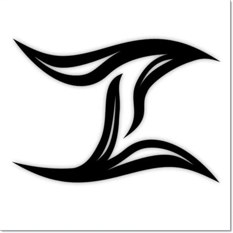 Place it over your leg and go for black ink since it is the best color choice. 30 Inspirational Gemini Tattoo Designs