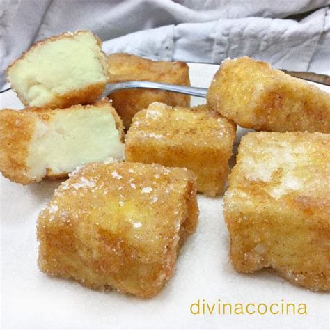 Esta es la receta tradicional de la leche frita, aunque existen muchas muchas formas de prepararla por toda la geografía española. Receta de leche frita - Divina Cocina