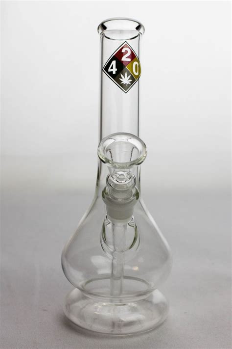 8 Glass Water Bong With Bowl Stem Bong Outletcom