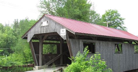 Vermont Covered Bridges Emilys Bridge Really Haunted