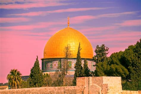 Premium Photo Dome Of The Rock On The Temple Mount In Jerusalem At